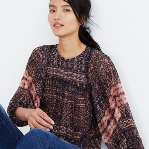 NWT Ulla Johnson Top Silk Belen Blouse